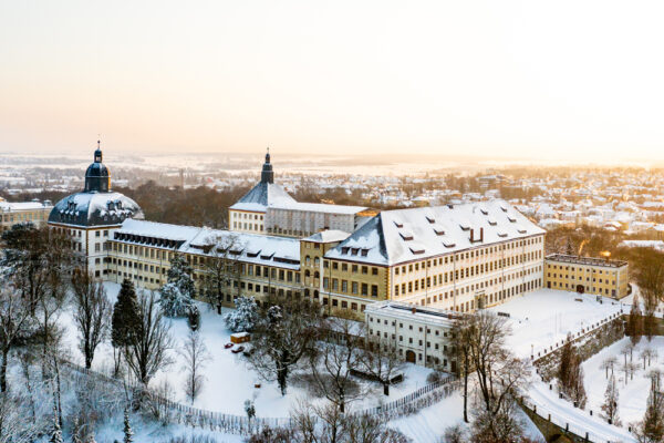 Schloss Friedenstein im Winter