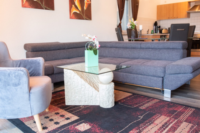 Wohnungzimmer mit Loungebereich